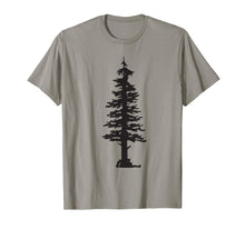 Ladda upp bild till gallerivisning, Funny shirts V-neck Tank top Hoodie sweatshirt usa uk au ca gifts for Evergreen Tree and Hiker Silhouette T-Shirt 265748
