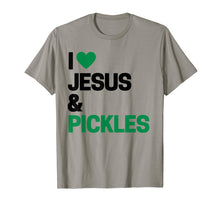 Ladda upp bild till gallerivisning, Funny shirts V-neck Tank top Hoodie sweatshirt usa uk au ca gifts for I Love Pickles Shirt I Love Jesus &amp; Pickles T-Shirt 2232118
