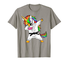 Ladda upp bild till gallerivisning, Funny shirts V-neck Tank top Hoodie sweatshirt usa uk au ca gifts for Dabbing Unicorn Shirt Karate Jiu Jitsu Taekwondo Black Belt 1502698
