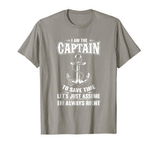 Ladda upp bild till gallerivisning, Funny shirts V-neck Tank top Hoodie sweatshirt usa uk au ca gifts for I Am The Captain T-shirt Boat Captain Tee 980143

