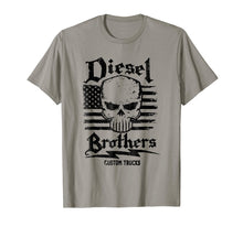 Ladda upp bild till gallerivisning, Funny shirts V-neck Tank top Hoodie sweatshirt usa uk au ca gifts for Diesel Brothers Custom Trucks Skull USA Flag Graphic T-Shirt 589192
