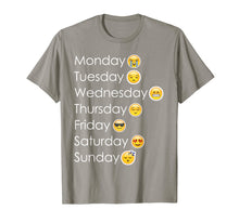 Ladda upp bild till gallerivisning, Funny shirts V-neck Tank top Hoodie sweatshirt usa uk au ca gifts for Funny Emoji 7 Weekdays Mood T-shirt Gift For Emoticon Lovers 2320420
