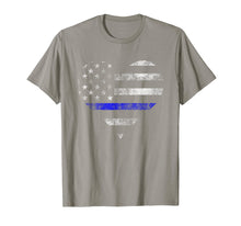 Ladda upp bild till gallerivisning, Funny shirts V-neck Tank top Hoodie sweatshirt usa uk au ca gifts for Police Wife Big Heart Flag T-Shirt The Thin Blue Line Family 254065
