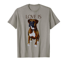 Ladda upp bild till gallerivisning, Funny shirts V-neck Tank top Hoodie sweatshirt usa uk au ca gifts for Boxer T-shirt Love Is Cute Boxer Dog Mom Dad Gifts 546854

