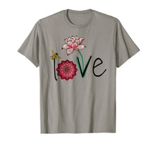 Ladda upp bild till gallerivisning, Namaste Love bee lotus yoga woman shirt 252450
