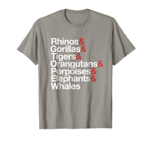 Ladda upp bild till gallerivisning, Funny shirts V-neck Tank top Hoodie sweatshirt usa uk au ca gifts for Endangered List of Animals Species Awareness T-shirt 2118120
