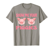 Ladda upp bild till gallerivisning, Funny shirts V-neck Tank top Hoodie sweatshirt usa uk au ca gifts for Show me your Piggies T Shirt Funny Pig Shirt Farmer Pig Gift 840090
