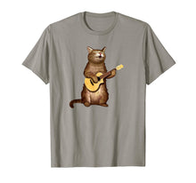 Ladda upp bild till gallerivisning, Funny shirts V-neck Tank top Hoodie sweatshirt usa uk au ca gifts for Cat gifts for cat lovers funny playing ukulele T shirt 1870151
