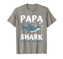 Ladda upp bild till gallerivisning, Fathers Day Gift from Wife Son Daughter Papa Shark Doo Doo T-Shirt 73746
