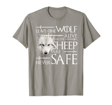 Ladda upp bild till gallerivisning, Funny shirts V-neck Tank top Hoodie sweatshirt usa uk au ca gifts for Leave on wolf alive and the sheep are never safe Shirt 416968
