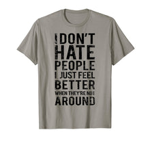 Ladda upp bild till gallerivisning, Funny shirts V-neck Tank top Hoodie sweatshirt usa uk au ca gifts for Funny Introvert Humor T-Shirt - I Don't Hate People Tee 1987055
