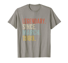 Ladda upp bild till gallerivisning, Funny shirts V-neck Tank top Hoodie sweatshirt usa uk au ca gifts for 30th Birthday Gifts Retro Legendary Since March 1989 Shirt 1657895
