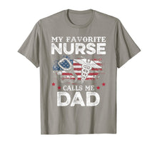 Ladda upp bild till gallerivisning, Mens My Favorite Nurse Calls Me Dad Shirt Dad For Fathers Day T-Shirt 82370
