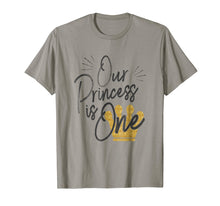 Ladda upp bild till gallerivisning, Funny shirts V-neck Tank top Hoodie sweatshirt usa uk au ca gifts for Daughter 1st Birthday T-Shirt for Moms Dads Our Princess One 1440179
