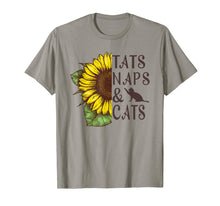 Ladda upp bild till gallerivisning, Funny shirts V-neck Tank top Hoodie sweatshirt usa uk au ca gifts for Sunflower Tats naps and cats Funny Graphic T-shirt 2691412

