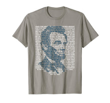 Ladda upp bild till gallerivisning, Funny shirts V-neck Tank top Hoodie sweatshirt usa uk au ca gifts for Abraham Lincoln Gettysburg Address Shirt History President 1469589
