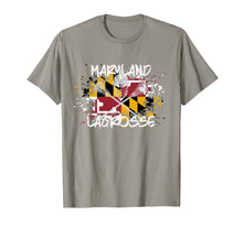 Ladda upp bild till gallerivisning, Funny shirts V-neck Tank top Hoodie sweatshirt usa uk au ca gifts for Maryland Lacrosse T-shirt for Dad Sticks Crossed LAX Flag 1491218
