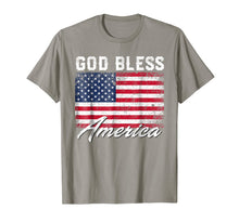 Ladda upp bild till gallerivisning, God Bless America USA Flag 4th of July Patriotic T-Shirt 283015
