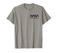 Ladda upp bild till gallerivisning, NASA Shirt, Worm Logo Insignia Symbol USA US Flag Graphic T-Shirt 123312
