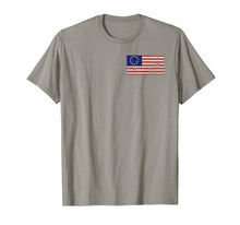 Ladda upp bild till gallerivisning, Distressed Betsy Ross Flag t-shirt T-Shirt 138509
