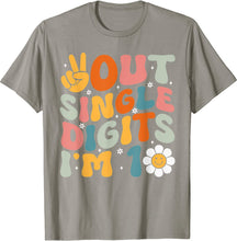 Ladda upp bild till gallerivisning, Groovy minshirts Out Ensiffrig I'm 10 Retro 10 årsdag T shirt
