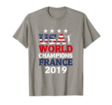 Ladda upp bild till gallerivisning, USA Women Soccer World Champions 2019 4 Stars Gift T-Shirt 132502
