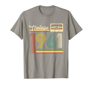 59th Birthday Gifts Cassette Vintage 1961 59 Years Old T-Shirt-941376