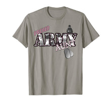 Ladda upp bild till gallerivisning, Proud Army Aunt T-shirt 802997
