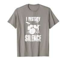 Ladda upp bild till gallerivisning, Funny shirts V-neck Tank top Hoodie sweatshirt usa uk au ca gifts for I Destroy Silence Drums T Shirt Funny Drummer Gift T-Shirt 663760
