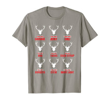 Ladda upp bild till gallerivisning, Funny shirts V-neck Tank top Hoodie sweatshirt usa uk au ca gifts for Funny Christmas Reindeer Hunter Deer Meat Hunting Gifts T-Shirt 180025
