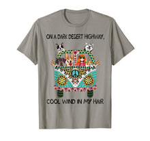 Ladda upp bild till gallerivisning, In Hair On Dark Highway A Desert Corgi Cool Wind Hippie Dog  T-Shirt 146340
