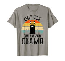 Ladda upp bild till gallerivisning, Only You Can Prevent Drama Llama Camping Vintage Funny Gift T-Shirt 466448
