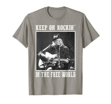 Ladda upp bild till gallerivisning, Keep on Rocking Neil shirts Young Funny The Free World Gifts T-Shirt 738375
