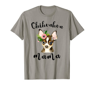 Chihuahua Mama Shirts Funny Chi-Dog Mom Grandma Gifts Womens T-Shirt-1111557
