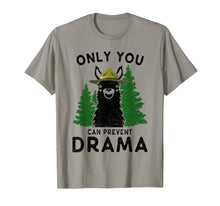 Ladda upp bild till gallerivisning, Llama Camping Only You Can Prevent Drama T-Shirt 41881
