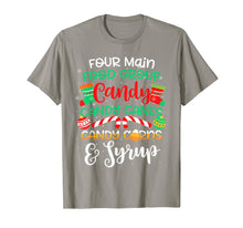Ladda upp bild till gallerivisning, Four Main Food Groups Elf Buddy Christmas Pajama Xmas Gifts T-Shirt-3112313
