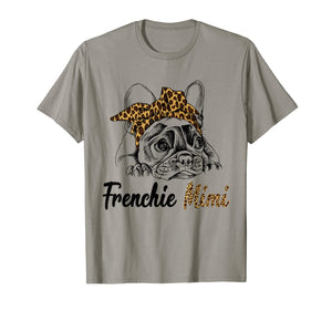 Funny shirts V-neck Tank top Hoodie sweatshirt usa uk au ca gifts for Cute French Bulldog Costume Frenchie Mimi Gifts Leopard Skin T-Shirt 1196220
