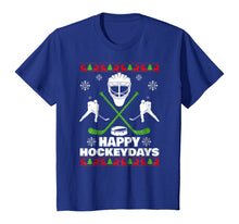 Ladda upp bild till gallerivisning, Funny shirts V-neck Tank top Hoodie sweatshirt usa uk au ca gifts for Happy Hockeydays Hockey Christmas Xmas Gift T-Shirt 155358
