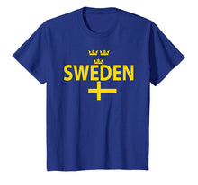 Ladda upp bild till gallerivisning, Funny shirts V-neck Tank top Hoodie sweatshirt usa uk au ca gifts for Sweden Soccer Jersey Swedish Flag Sverige Ice Hockey T-Shirt 1697070

