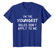 Ladda upp bild till gallerivisning, Funny shirts V-neck Tank top Hoodie sweatshirt usa uk au ca gifts for Youngest Child Shirt Rules Don't Apply To Me Tshirt Siblings 2051270
