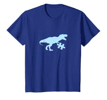 Ladda upp bild till gallerivisning, Funny shirts V-neck Tank top Hoodie sweatshirt usa uk au ca gifts for Autism Awareness Shirt, Blue T Rex Dinosaur April 2017 Gift 2074968
