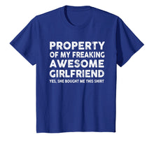 Ladda upp bild till gallerivisning, Funny shirts V-neck Tank top Hoodie sweatshirt usa uk au ca gifts for Property Of My Awesome Girlfriend T-Shirt 1969701
