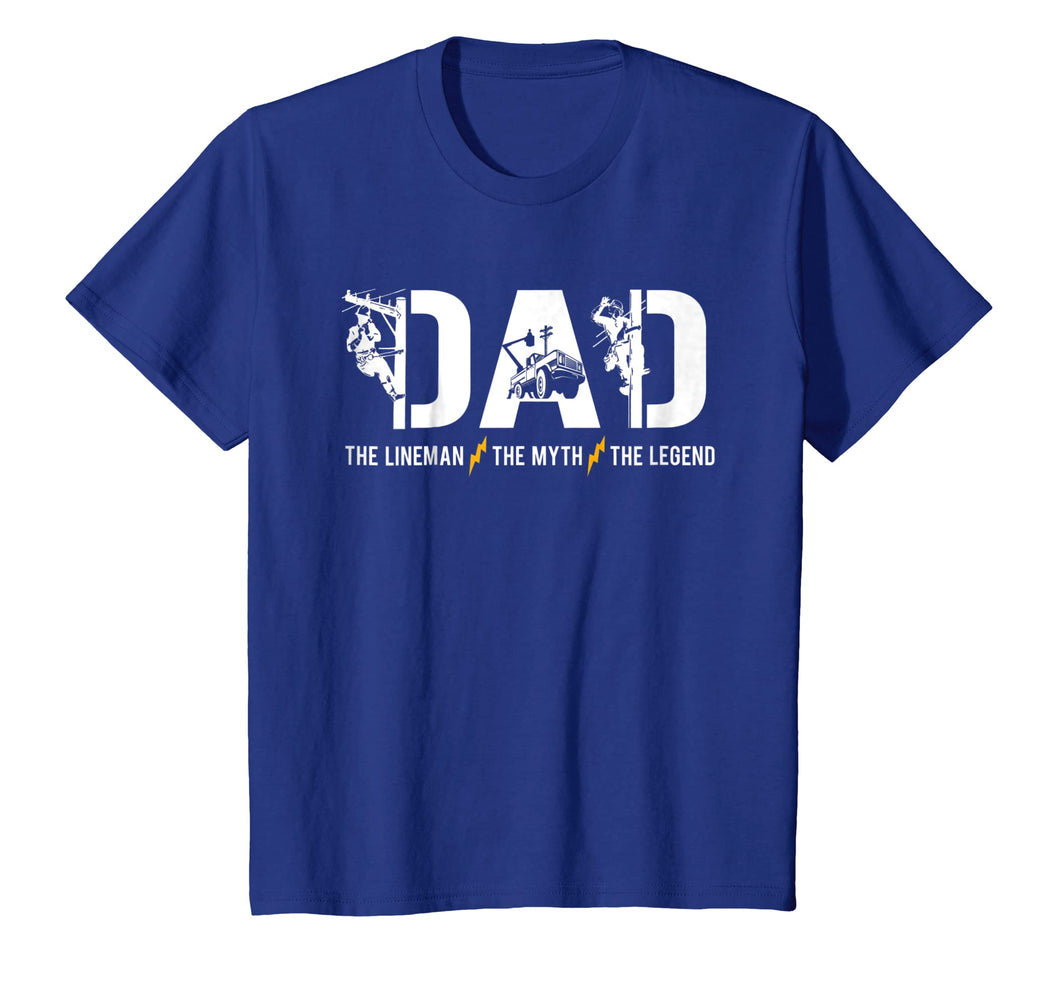 Funny shirts V-neck Tank top Hoodie sweatshirt usa uk au ca gifts for Dad The Lineman The Myth The Legend T-Shirt Men's Gifts 1383319