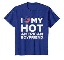 Ladda upp bild till gallerivisning, Funny shirts V-neck Tank top Hoodie sweatshirt usa uk au ca gifts for I Love My Hot American Boyfriend Cute Relationship T-Shirt 2693981
