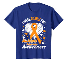 Ladda upp bild till gallerivisning, Funny shirts V-neck Tank top Hoodie sweatshirt usa uk au ca gifts for I Wear Orange For Multiple Sclerosis Awareness Shirt T-Shirt 2042851

