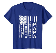 Ladda upp bild till gallerivisning, The Man The Myth The Legend Grandpa Shirt US Flag 88362

