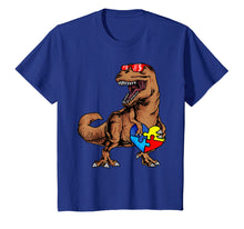 Ladda upp bild till gallerivisning, Funny shirts V-neck Tank top Hoodie sweatshirt usa uk au ca gifts for Autism Awareness Shirt Dinosaur Puzzle Piece Boys Men Kids 2765794
