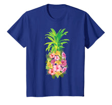 Ladda upp bild till gallerivisning, Funny shirts V-neck Tank top Hoodie sweatshirt usa uk au ca gifts for Pineapple Flowers Tshirt Women Aloha Hawaii Vintage Hawaiian 2366249
