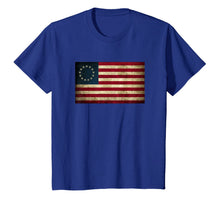 Ladda upp bild till gallerivisning, Old Glory First American Betsy Ross Flag T-Shirt 133514
