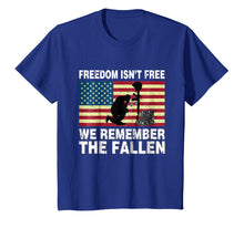 Ladda upp bild till gallerivisning, Funny shirts V-neck Tank top Hoodie sweatshirt usa uk au ca gifts for Freedom Isn't Free We Remember The Fallen T-Shirt Memorial's 1218710

